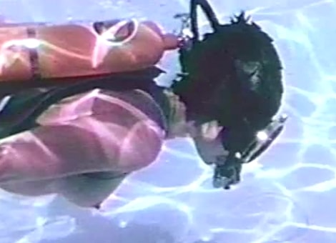 Scuba Scene From "Nude Scrapbook" - Vintage Sleaze