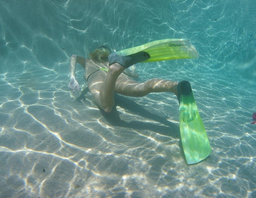 Leah Wild Scuba Model Training